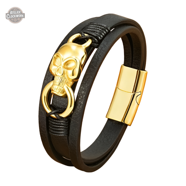 bracelet-cuir-punk-steampunk-store-1 Bracelet Cuir Punk pour un style audacieux