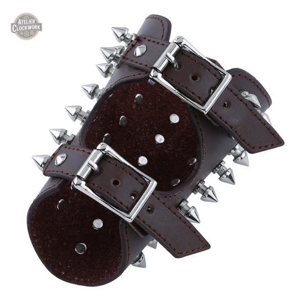 Bracelet de force en cuir pour une allure affirmée
