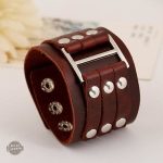 Bracelet dandy steampunk alliant élégance et caractère