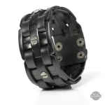 Bracelet de Force Marron en Cuir pour homme