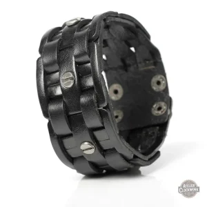 Bracelet de Force Marron en Cuir pour homme