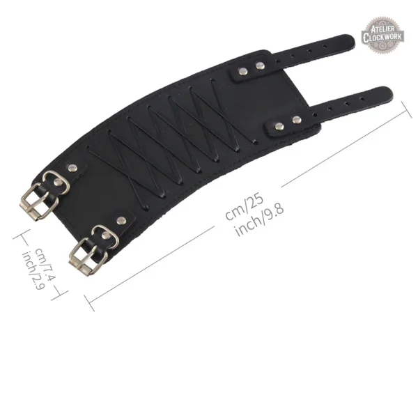Bracelet de force homme, design steampunk unique