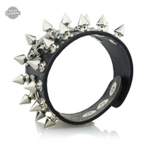 Bracelet gothique inspiré du style steampunk masculin