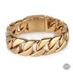 Bracelet Doré Homme - Golden Style, élégance steampunk