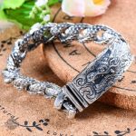 Accessoire Homme : Bracelet Dragon en Argent