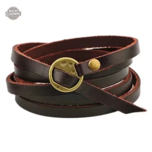 Bracelet steampunk pour homme, style dandy audacieux