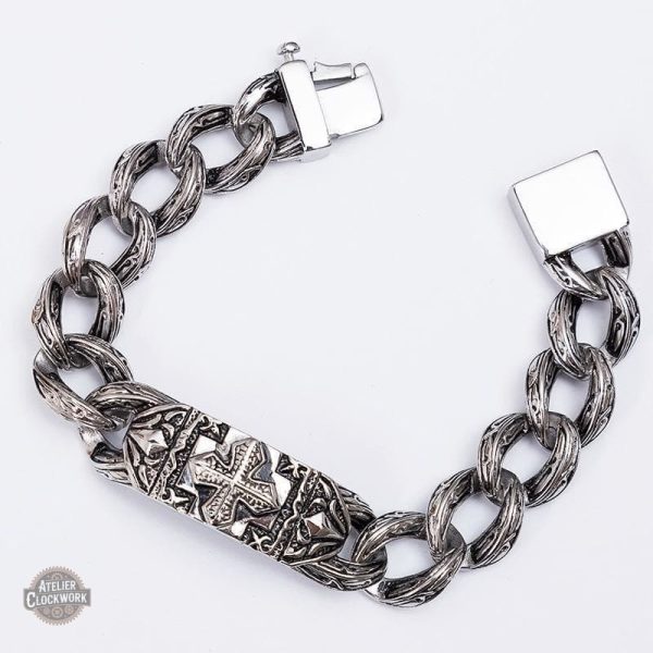Style dandy audacieux avec le bracelet Steampunk homme