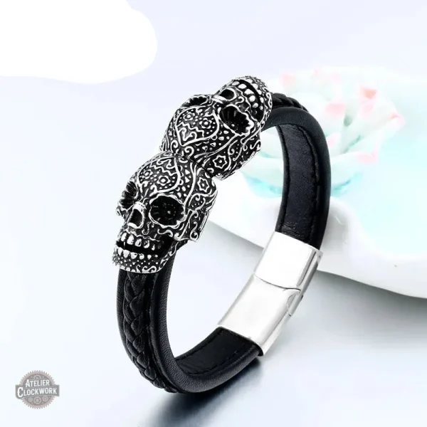 bracelet-gothique-steampunk-cerceau-1 Bracelet Gothique Femme - Elizabeth Bathory