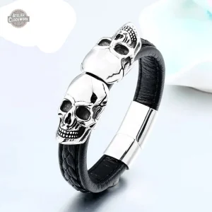 Bracelet steampunk élégant inspiré par Elizabeth Bathory