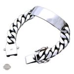 Bracelet Gourmette Punk pour homme, style steampunk audacieux