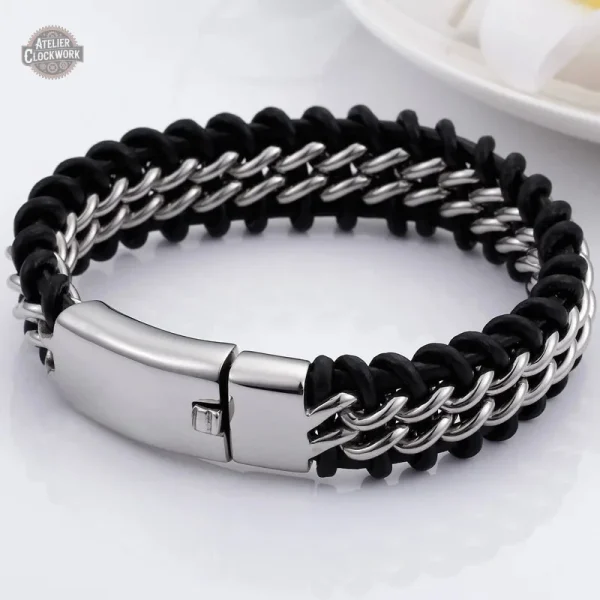 Bracelet homme, style dandy avec audace et caractère