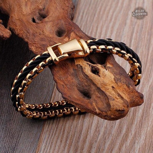 Bijou homme Steampunk, l'élégance d'un dandy moderne