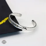Bracelet Jonc Argent - Style Égyptien