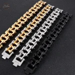 Bracelet dandy steampunk avec une touche estivale