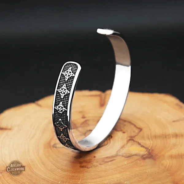 Bracelet tendance Jonc Étoile, style dandy audacieux