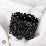 Bracelet large Lady Chatterley, design vintage moderne