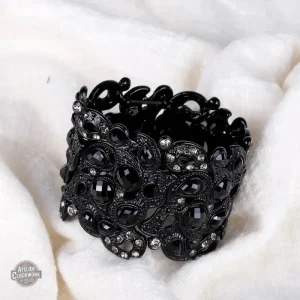 Bracelet large Lady Chatterley, design vintage moderne
