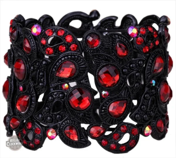 Bracelet inspiré du steampunk, style rétro futuriste