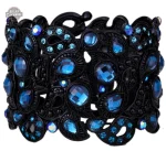 Accessoire femme steampunk, bracelet manchette