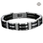 Bracelet Large Homme - Broaded Steel élégant