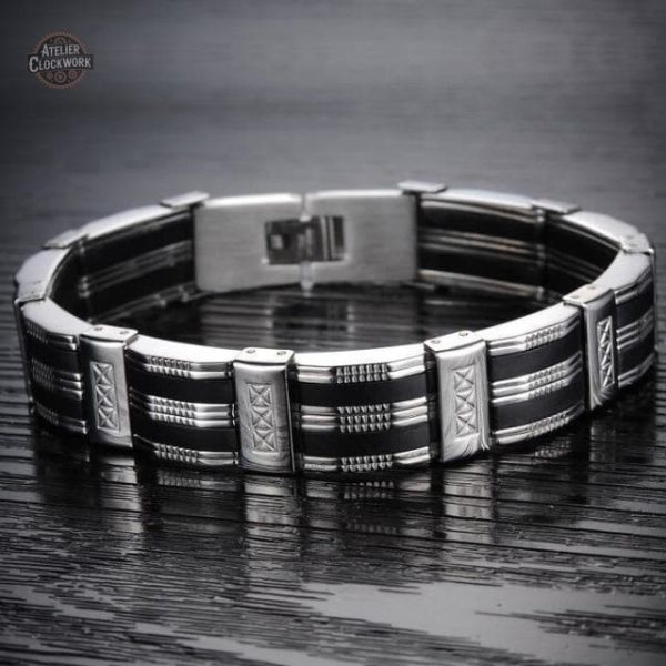 Bracelet tendance pour homme, élégance et caractère