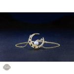 Bijou Steampunk unique, croissant de lune, pour un look original