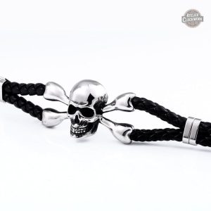 Bracelet élégant inspiré du steampunk pour homme