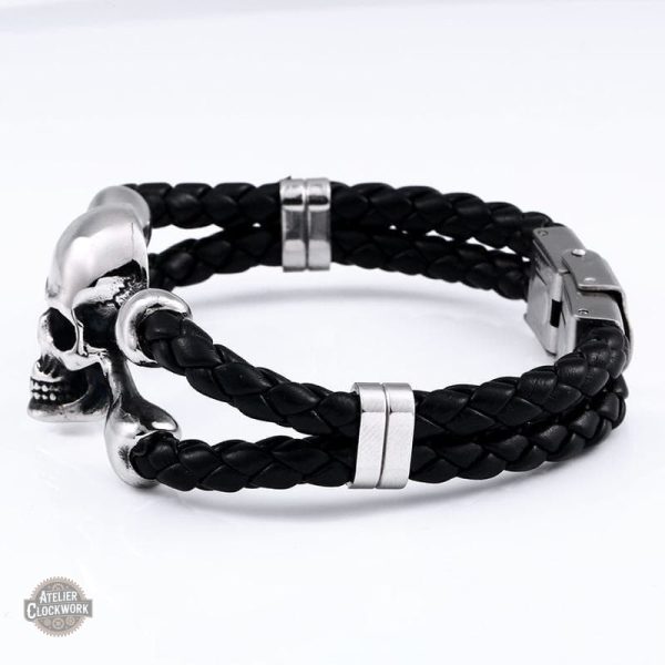 Design punk chic, bracelet homme steampunk tendance