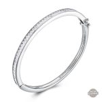 Bracelet Steampunk en cerceau d'argent