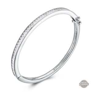 Bracelet Steampunk en cerceau d'argent
