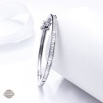 Cerceau d'argent au style steampunk pour femme