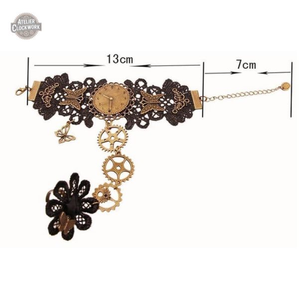 Gant à dentelles inspiré du style steampunk féminin