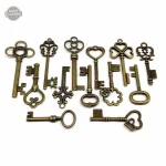 Accessoires Steampunk : breloques en forme de clé