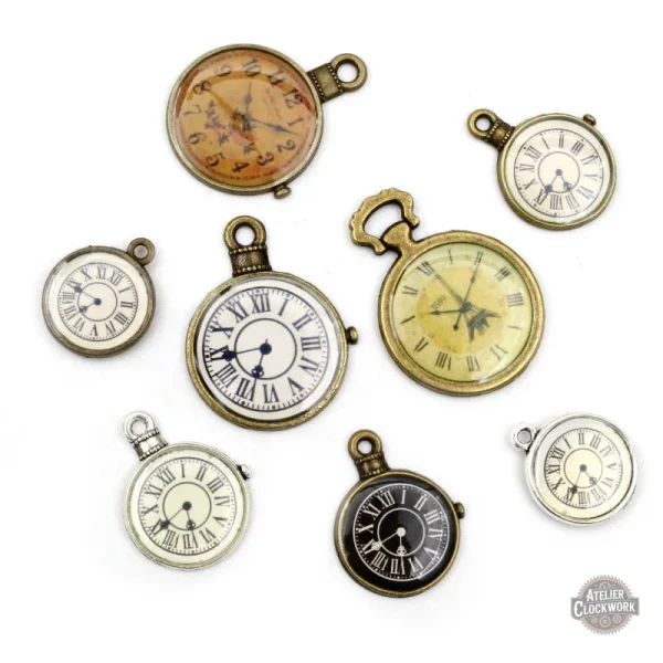 Montres gousset à assembler pour style steampunk