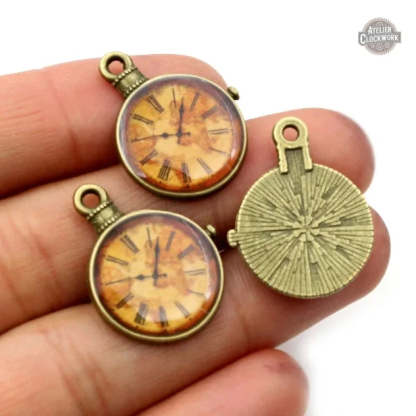 Montre gousset steampunk à personnaliser soi-même