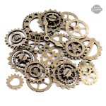 Accessoire créatif steampunk en breloques