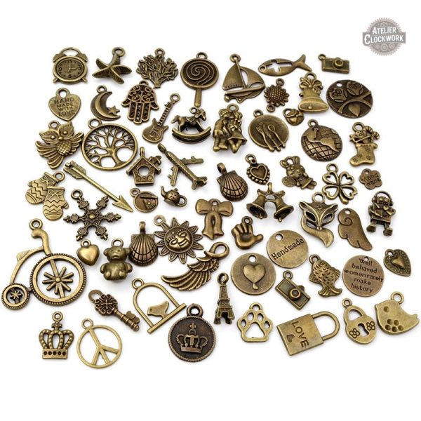 Breloques uniques pour designs steampunk