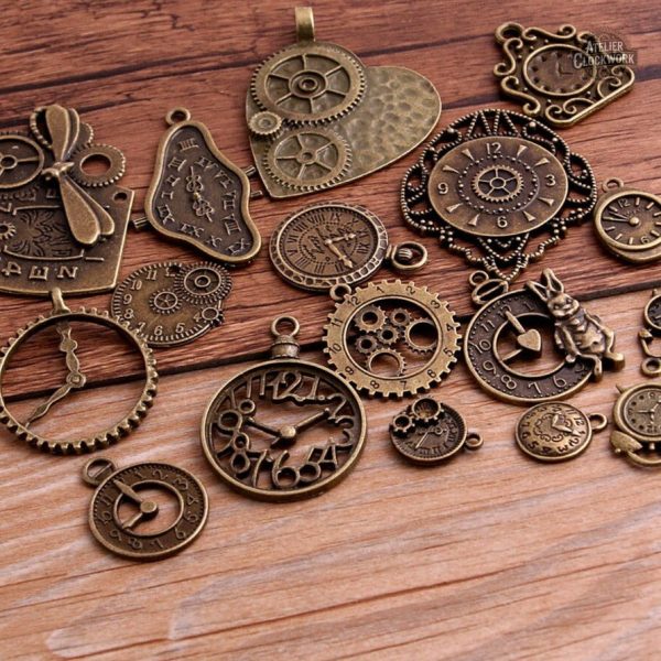 Breloques pour embellir vos créations Steampunk