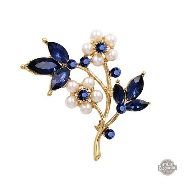 Accessoire floral steampunk pour femme