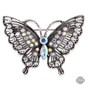 Broche Papillon Vintage - Steampunk Femme