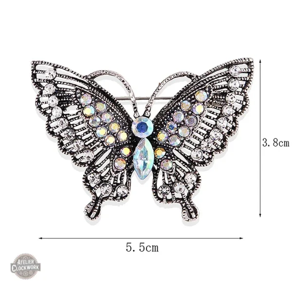 Broche unique inspirée du steampunk