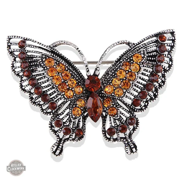 Élégante broche ancienne pour collectionneurs