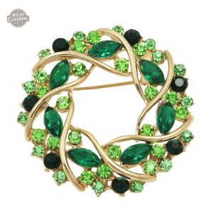 Broche Steampunk Couronne Vintage
