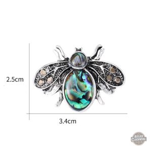Bijou de costume steampunk avec motif de bourdon