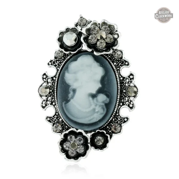 Broche inspirée des tendances Steampunk