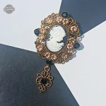 Broche unique pour look Steampunk