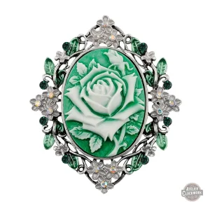 Broche Camée ancienne au style steampunk