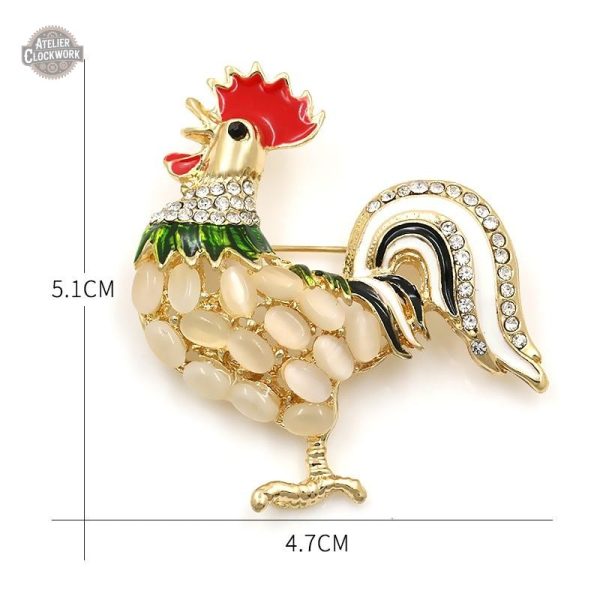 Broche chic et vintage, inspiration Steampunk originale