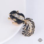 Accessoire steampunk, broche écureuil, style vintage