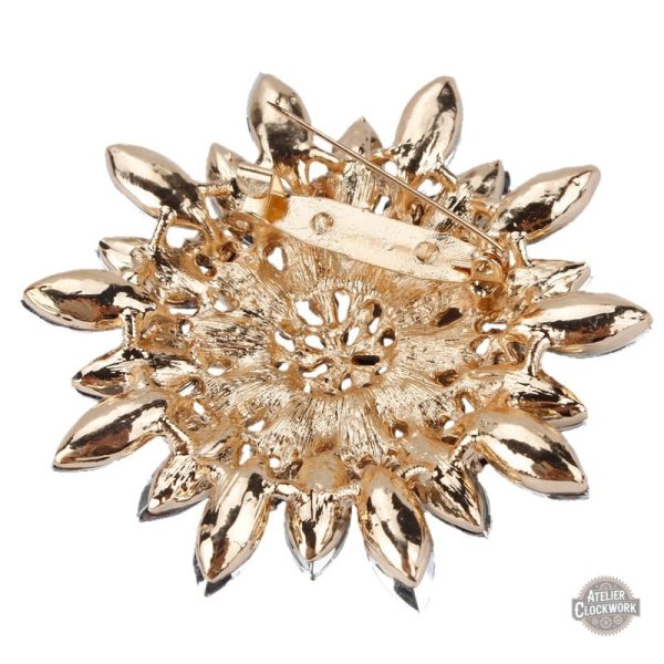 Broche Steampunk élégante pour femme